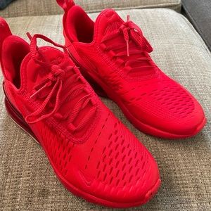 Red Nike airmax 270